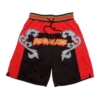Muay Thai Basketball Short (Red / Black) -Unisex Clothing Sales MuyThaiBasketballShort REDBLK