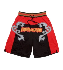 Muay Thai Basketball Short (Red / Black)