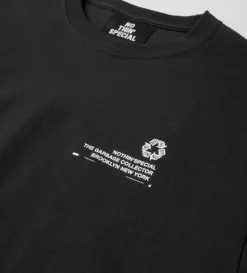 Recycle Tee (Black) -Unisex Clothing Sales NS22D2 T9 BLKd1