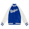 Mitchell & Ness Los Angeles Dodgers MLB Primetime Lightweight Satin Jacket (Royal)