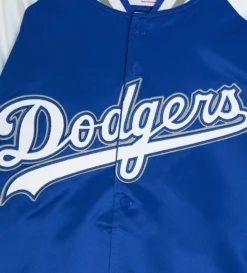 Mitchell & Ness Los Angeles Dodgers MLB Primetime Lightweight Satin Jacket (Royal) -Unisex Clothing Sales OJBF4992 LADYYPPPROYAd1