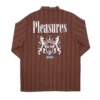 Pleasures Ruby Work Shirt (Wine) -Unisex Clothing Sales P21F016 WINb