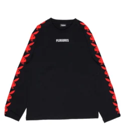 Pleasures PB Raglan Long Sleeve (Black)