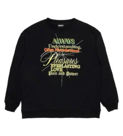 Pleasures Faith Crewneck Sweatshirt (Black)