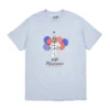 Pleasures Amused T-Shirt (Silver) -Unisex Clothing Sales P21W050 SLVR