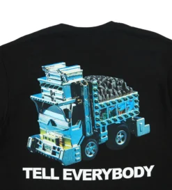 Pleasures Horsepower T-Shirt (Black) -Unisex Clothing Sales P21W052 BLKd2