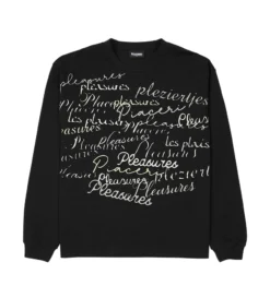 Pleasures Shatter Long Sleeve Shirt (Black)