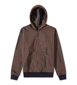 Pleasures Mobile Pinstripe Hoodie (Black)