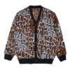 Pleasures Boozy Cardigan (Brown / Multi) -Unisex Clothing Sales P22W009 BRN