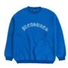 Pleasures Mars Sherpa Crewneck (Blue) 1 Pleasures Mars Sherpa Crewneck (Blue) -Unisex Clothing Sales P23SP019 BLU