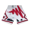 Mitchell & Ness Chicago Bulls 1997 NBA Hyper Hoops Swingman Shorts (White) -Unisex Clothing Sales PFSW1254 CBU97PPPWHIT