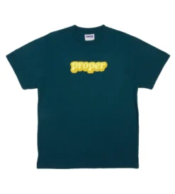 Pixel Staple Logo S/S Tee (Deep Teal)