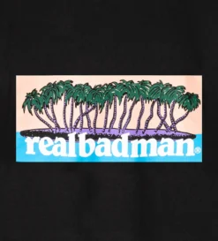 Alohahaha S/S Tee (Black) -Unisex Clothing Sales RBM08036 BLKd1