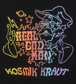 Kosmik Kraut S/S Tee (Black) -Unisex Clothing Sales RBM08058 BLKd1