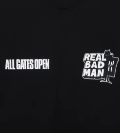 All Gates Open S/S Tee (Black) -Unisex Clothing Sales RBM10035 BLKd2