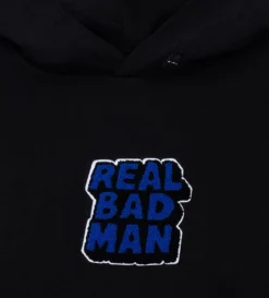 RBM Chenille Hoodie (Black) -Unisex Clothing Sales RBM10063 BLKd1