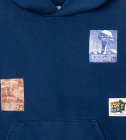 Lotta Tyvek Hoodie (Navy Tie Dye) -Unisex Clothing Sales RBM10087 NVYd1