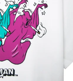 Smokin' Ghosts S/S Tee (White) -Unisex Clothing Sales RBM11028 WHTd2