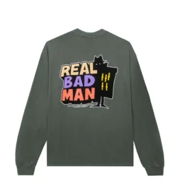 RBM Logo Vol 9 L/S Tee (Surplus Green)