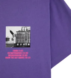 Sonosyntheses S/S Tee (Dusty Purple) -Unisex Clothing Sales RBM Sonosyntheses SS Tee Dusty Purple 03