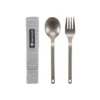 Snow Peak Titanium Fork & Spoon Set -Unisex Clothing Sales SCT 002