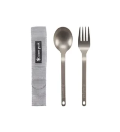 Snow Peak Titanium Fork & Spoon Set