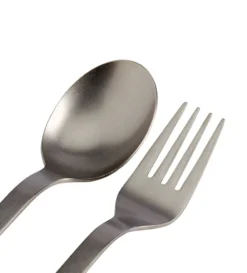 Snow Peak Titanium Fork & Spoon Set -Unisex Clothing Sales SCT 002d2