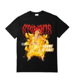 Front 9 Fire Tee (Black)