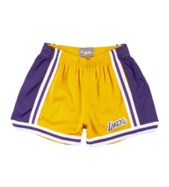 Mitchell & Ness LA Lakers Women's Jump Shot Short (Gold / Purple)