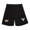 Mitchell & Ness Chicago Bulls Iridescent Mesh Shorts (Black) -Unisex Clothing Sales SHORLF19036 CBUBLCK