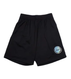 Mitchell & Ness Houston Rockets Iridescent Mesh Shorts (Black)