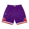 Mitchell & Ness Phoenix Suns Swingman Shorts (Purple) -Unisex Clothing Sales SMSHCP19235 PSUPURP91