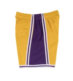 Mitchell & Ness Los Angeles Lakers '96-'97 Swingman Shorts (Purple / Gold) -Unisex Clothing Sales SMSHGS18236 LALLTGD96ss