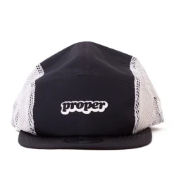 Proper X New Era 5-Panel Mesh Camper (Navy / White)