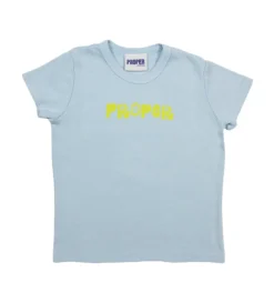 Groovy Baby Rib Tee (Ballad Blue)