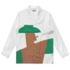 Shingo L/S Open Collar Shirt (White) -Unisex Clothing Sales SP23 SHINGOLSOPENCOLLARSHIRT WHT