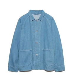 Denim Jacket (Indigo Bleach)
