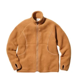 Snow Peak Thermal Boa Fleece Jacket (Brown)
