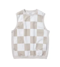 Sleeveless Sweatshirt (White)