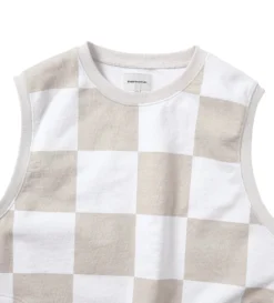 Sleeveless Sweatshirt (White) -Unisex Clothing Sales tn231tswow01 whtd1